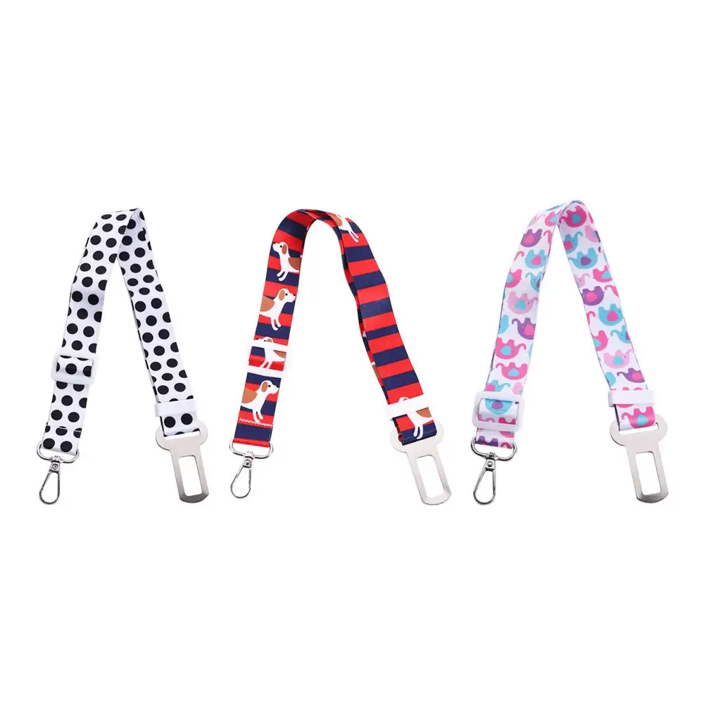 Pet Car Seat Belt Pet Supplies Dog Retractable Seat Belt Dog Car Safety Buckle Outdoor Accessories Small Medium Dogs Pet Seat Belt