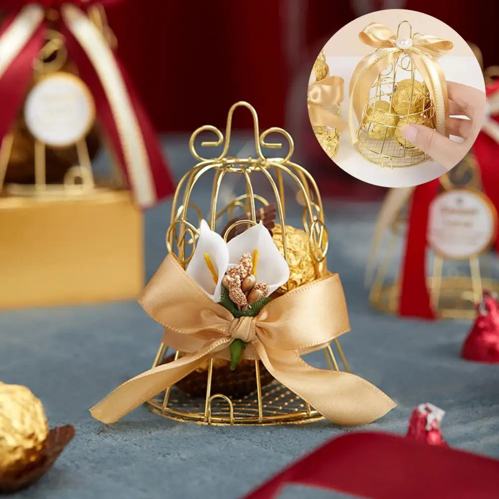

Novelty Gift Candy Box Drop Resistance Gift-giving Easy-Access Hollow Out Candy Container