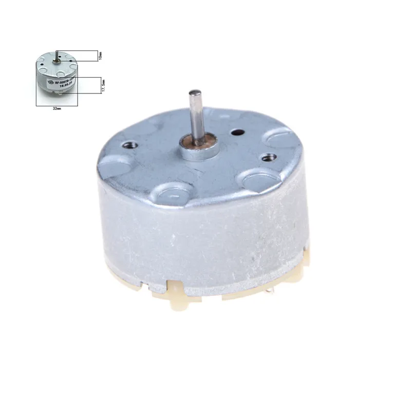 DC Motor 1Pc Mabuchi RF500TB-12560 Motor DC 1.5V 6V 12V 4600RPM 32mm DC Motor Spray Machine