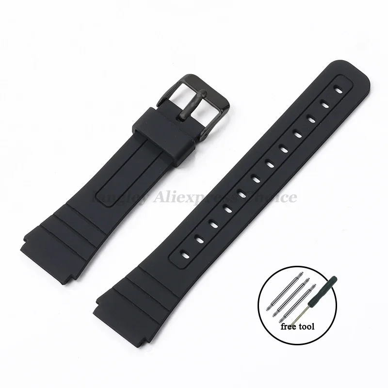 Silicone Watch Strap Bracelet - Versatile Resin Belts in Multiple Sizes (12mm-22mm)