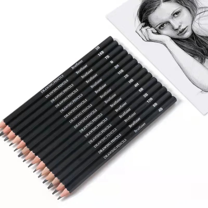 Deli Sketch Pencils Set , 27 Piece Art Supplies Professional Drawing Set  for Adults, Pro Art Supplies for Beginners Artist, Includes Graphite  Pencils