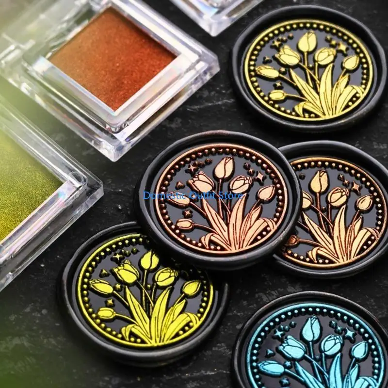Metallic Lustre Pearlescent Glitter Wax Paint