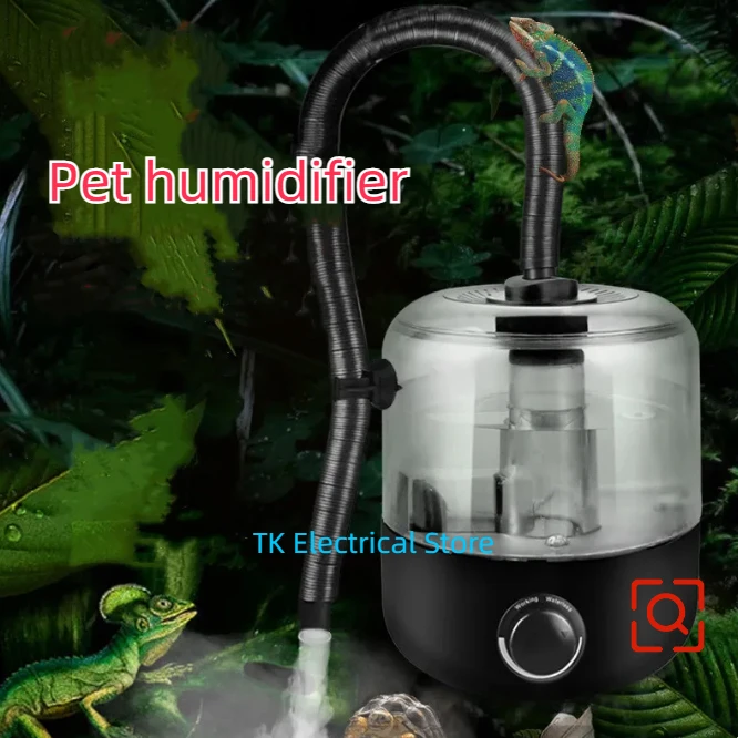 

4L Double Spray Household With Air Humidifier Pet Humidifier With Tube Plant Rainforest Climbing Pet Atomizer
