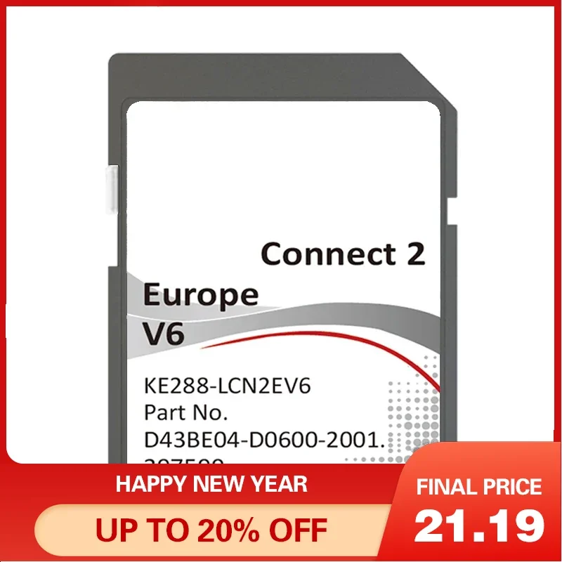 Collegare 2 V6 Sd Card 2021 2022 Note Juke Leaf Micra E-Nv200 Map Uk Eu Per Nissan