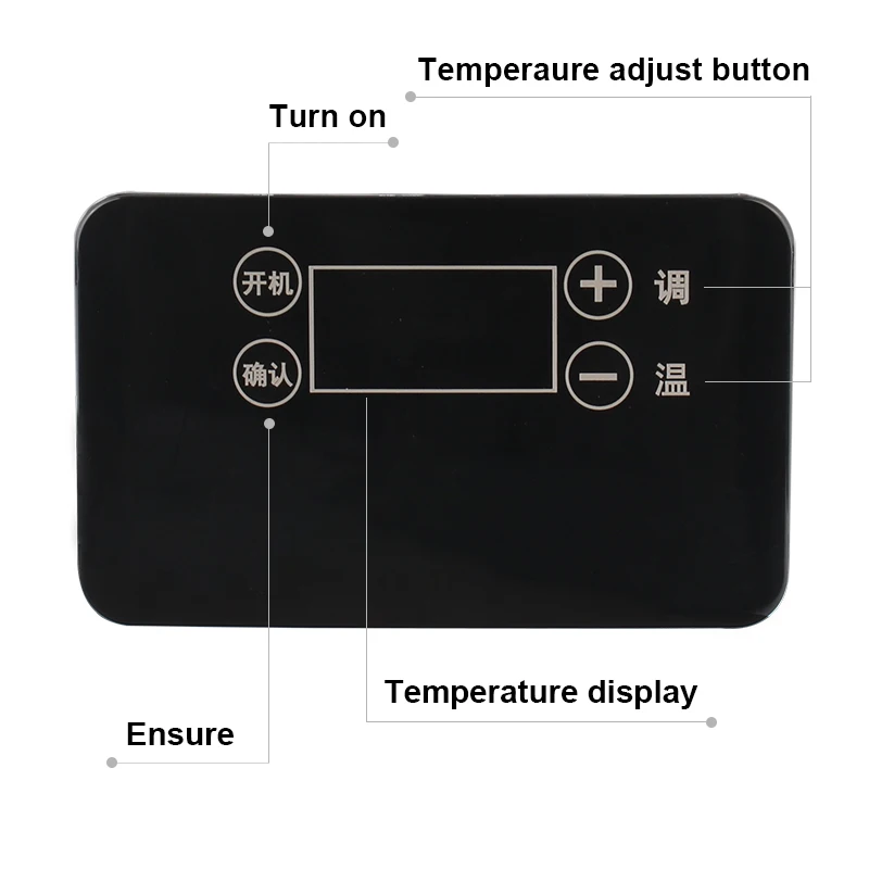 Electric Deep Fryer Oil Oven Hotpot Adjustable Thermostat Frying Machine Heating Pot Cooker 5L