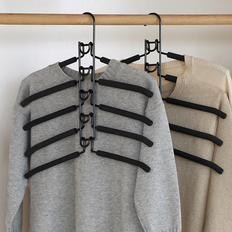 

Multifunctional Hanger For Clothes Storage Closet Organizer Adjustable Pants Tie Storage Shelf Wardrobe Organizer Trouser Hanger