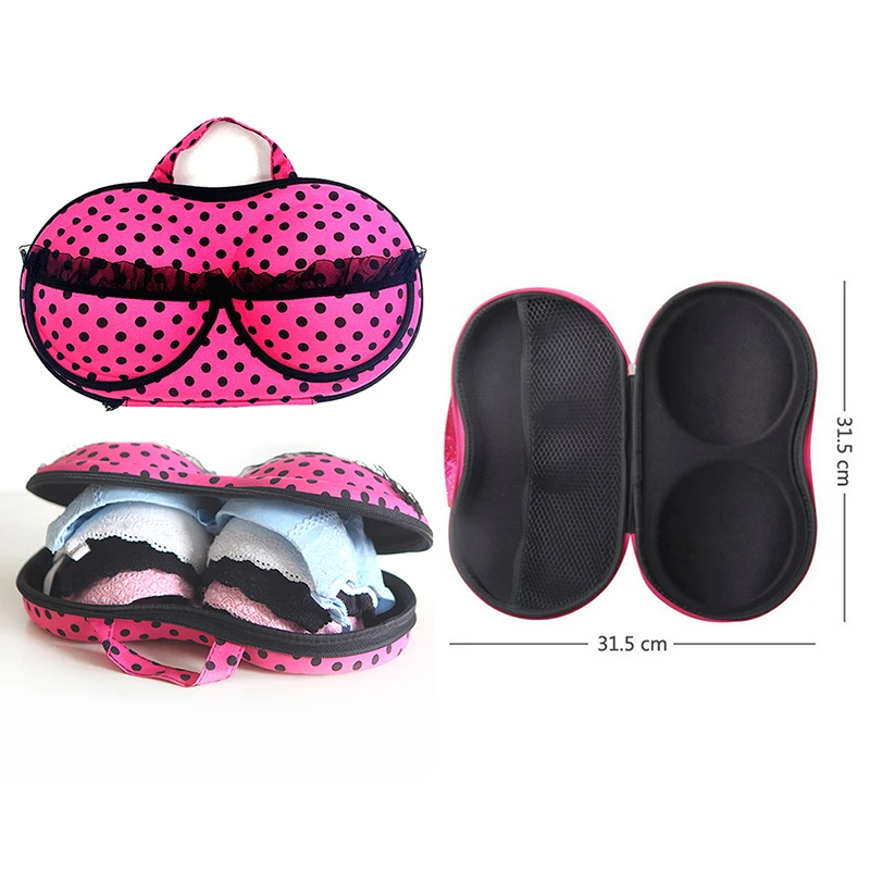 Portable 1PC Protect Bra Underwear Lingerie Case Travel Bag Storage Box Storage Laundry Protection Home Organizer Accessories