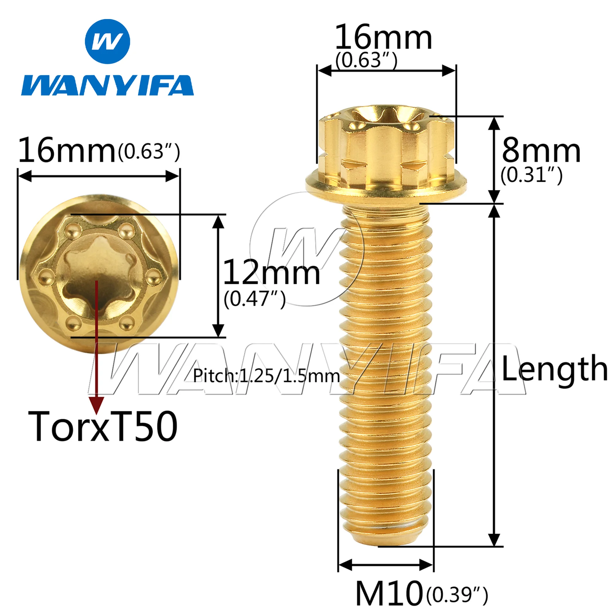 para motocicletas m10x15 90mm pitch 125 15mm 4 pecas 05