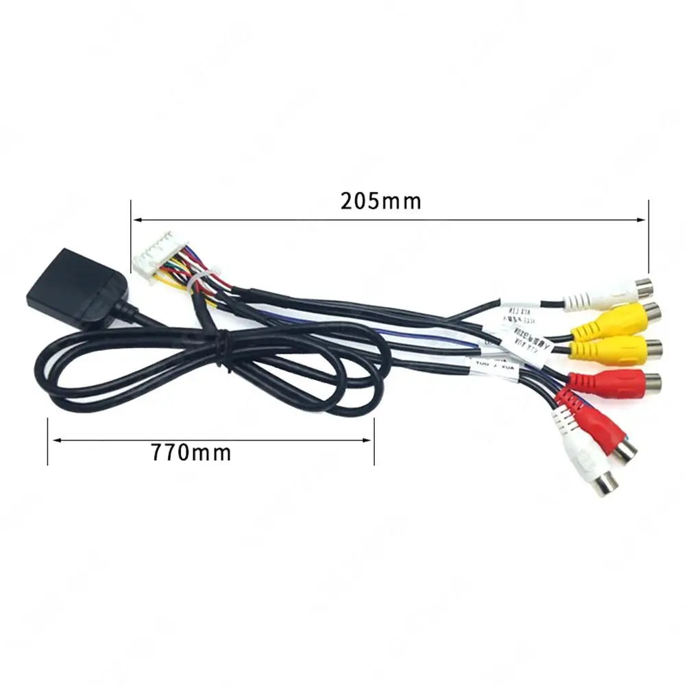 20 Pin Car Audio Video Cable with 4G Card Slot Extended Interface RCA Output AUX SIM Card Slot Converter car wire cable adapter sim card slot adapter For Palmxun Solution