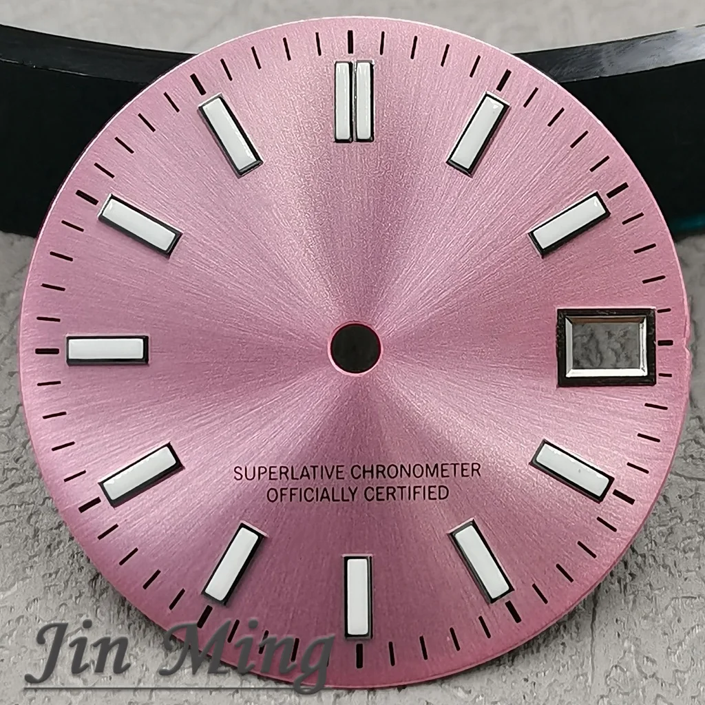 High Quality Silver Multi-Colored Luminous Date Window Aseptic Dial