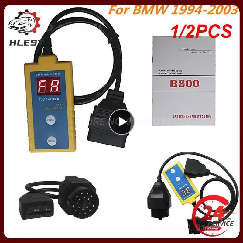 

1/2PCS for 20 Pin to OBD2 16 Pin Female Adapter OBDII Car Cable for e36 e39 X5 Z3 Extension Cable for 20pin to 16pin
