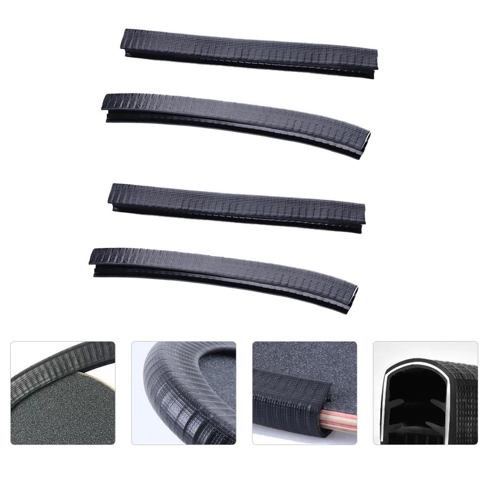 

2 Pairs Fish Board Protective Cover Bumper Accessories Bumper Scratch Guard Impact Protection Strip Deck Small Plate