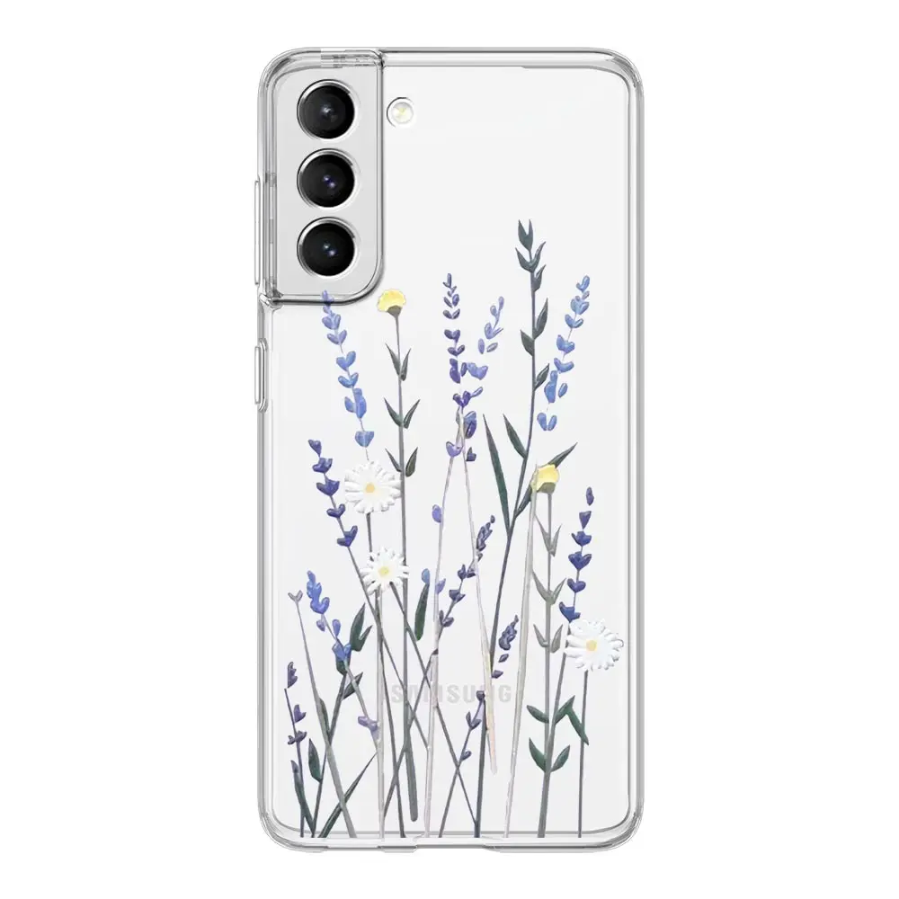 Vintage Sunflower and Lavender Floral Phone Case Cover