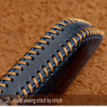 Custodia portachiavi in pelle per Volkswagen per VW Bora Polo Tiguan Jetta Passat B5 B6 B7 scarabeo da Golf per Skoda Octavia - Custodia portachiavi in pelle per Volkswagen per VW Bora Polo Tiguan Jetta Passat B5 B6