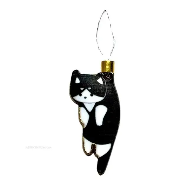 cute Magnetic Cat Needle Threader Nanny Magnet for Embrodery Cross Stitch Insertion Tools Manual Needle Threader Sewing Tool 6
