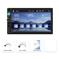 Lecteur multimédia de voiture Podofo avec écran IPS de 7 pouces, universel 1Din, radio MP5, CarPlay sans fil, Android Auto, Bluetooth, FM, USB, EQ, AUX, autoradio 6