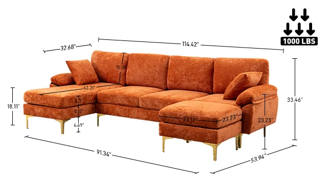 Sectional Sofa Couch