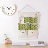 Wall Hanging Storage Bag Fabric Sundry Organizer Multi Layer Door Hanging Pouch Home Essential2024 New Space Saver Holder 1