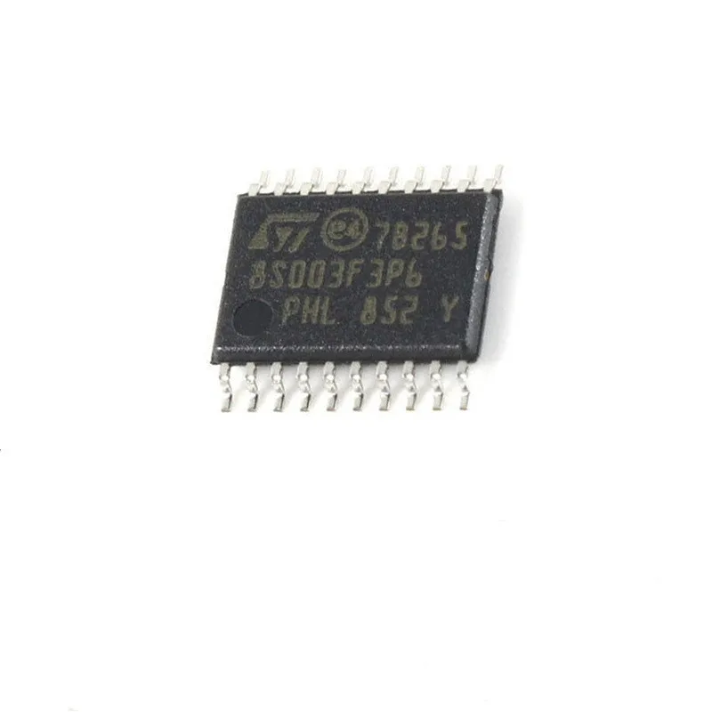 

Новые и оригинальные 10 штук STM8S003F3P6TR 8S003F3P6 STM8S003 TSSOP20