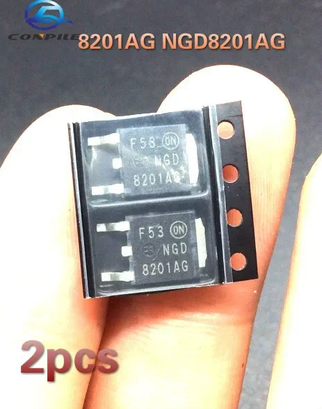 Leistungstransistor 20A 2 Stück NGD8201AG IGBT Chips TO-263 - En