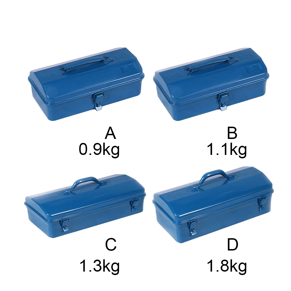 

Iron Tool Box Heavy Duty Multipurpose Organizer Container Case for