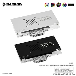 BARROW G1/4" Video Graphics Card Cooler Water Block RGB VGA For ASUS TUF RTX 4090 O24G/24G GAMING BS-AST4090-PA