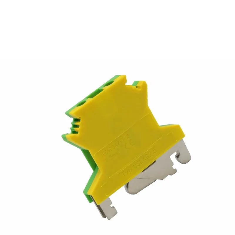 USLKG Screw Din Rail Terminal Blocks Ground Earth Universal Class Connector USLKG Wire Conductor 1Pcs din rail terminal block,wire connectors