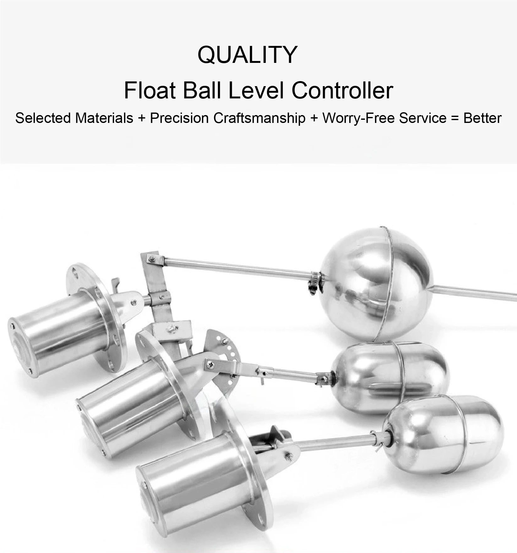 UQK 304/316 Stainless Steel Magnetic Float Level Switch Side Mounted Flange Liqu