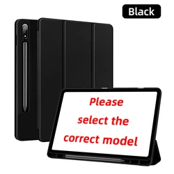 Versatile Tablet Cover with Pen Slot and Adjustable Stand for A11Plus A9 Plus 11in (Black)