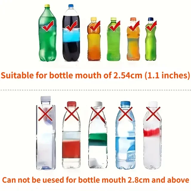 Plastic Sprinkler Nozzle Potted Plant Watering Nozzle Waterers Bottle Sprinkler Garden Watering Tool 6