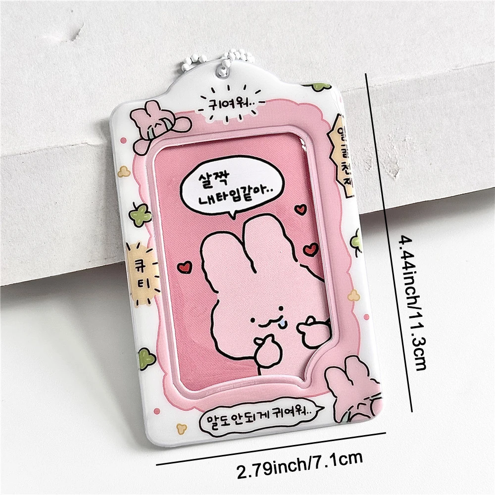 3-inch Card Sleeve Cartoon Pattern Pendant Card Protection card holder,credit card holder,card protector,idol card protector
