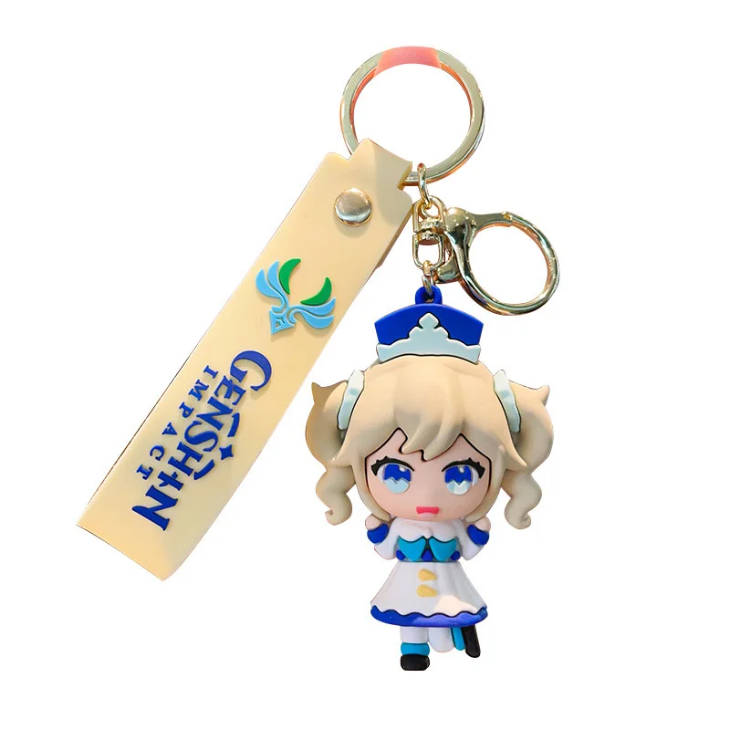 Genshin Impact Kaede Plains Manabe Raiden General Noelle Keychain Cartoon Doll Doll Pendant Couple Car Bag Keychain Creative Gif 5