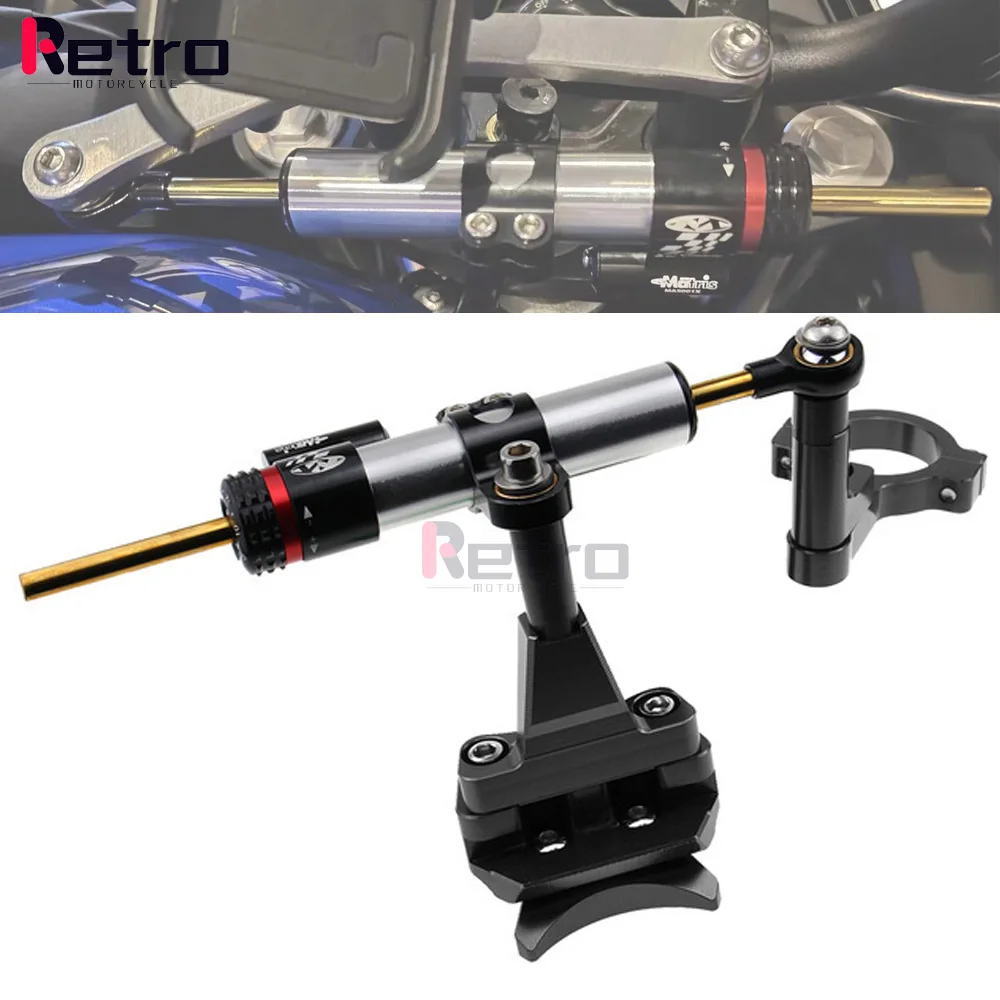 

For Kawasaki NINJA 400 Ninja400 2018-2019 Adjustable Stabilizer Steering Damper With Bracket Mount Motorcycle Accessories