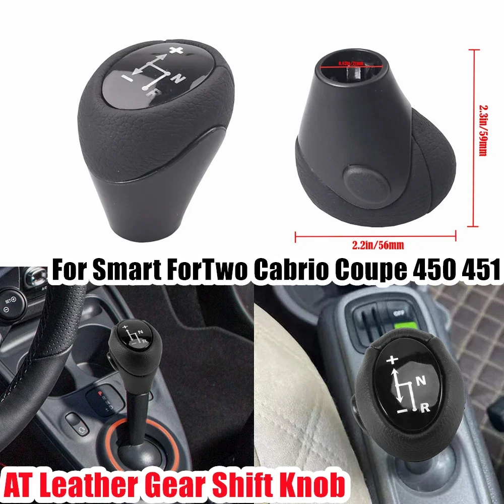 Nuovo Cambio Automatico In Pelle Pomello Del Cambio Leva Per Smart City-Coupe 450 Fortwo Cabrio Fortwo Coupe 451 450