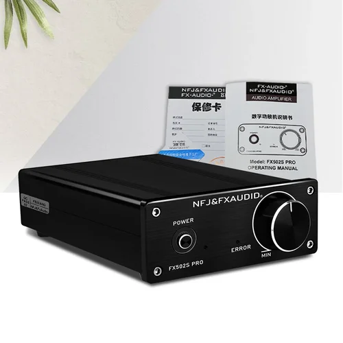 2020 FX-Audio 새로운 FX-502SPRO HiFi 2.0 풀 디지털 오디오 앰프 TPA3250 + NE5532 70W * 2 DC24V/4A 전원 어댑터 선택 사양 5