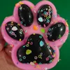 Giant Squeeze Cat Paw Toys Squeeze Toy Soft Decompressing Pinching Cat Paw Abreact Sticky Pinching and Decompressing Toy 1