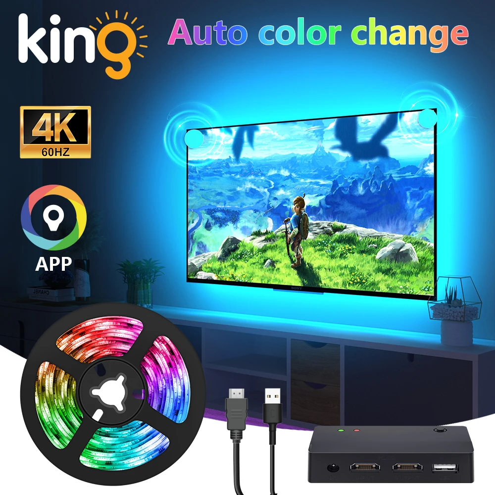 Светодиодсветильник подсветсветильник для телевизора с USB-портом 20-120 дюймов |