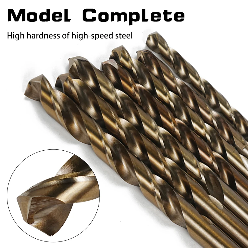 4-20mm Hexagon -Foret HSS revêtu de titane,jeu de bois,outils électriques pour le métal,coupe