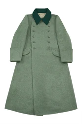 GUGJ-005 WWII German M36 Kriegsmarine Coastal EM Fieldgrey wool Greatcoat