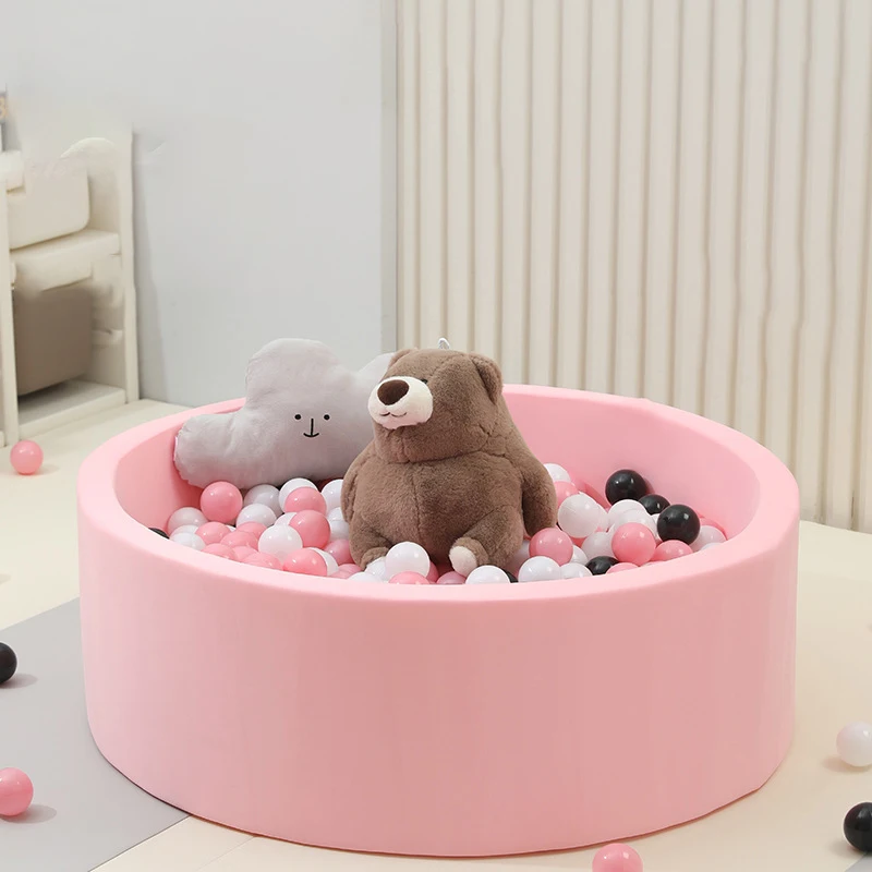 Sponge Ball Pit Playground Baby Dry Ocean Ball Pool with Indoor Playpen Ocean Ball Portable Soft Children Birthday Gifts for Kid 2