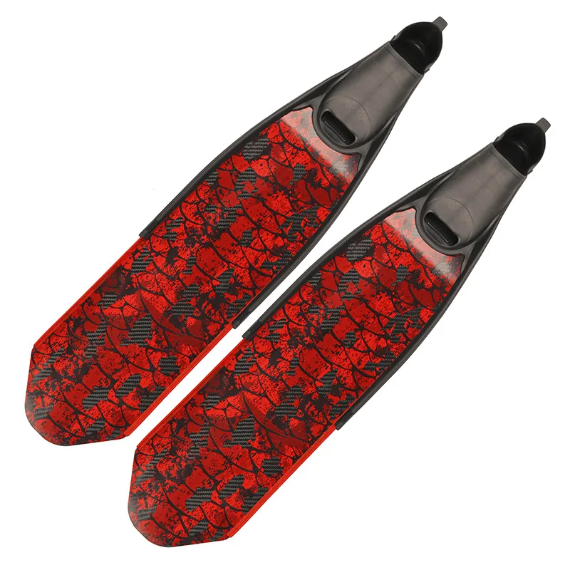 

Ocean Free Diving Carbon Fiber Fins Diving Long Fins Bag Heel Type Extended Deep Diving Lung Fins Cover