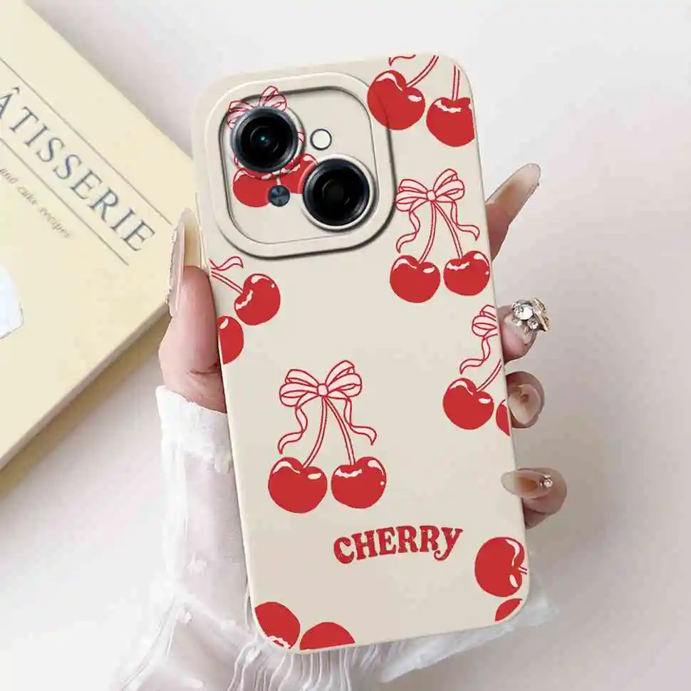 Black Butterfly Ultra-Thin Soft Silicone Case - 6.67 Back Cover