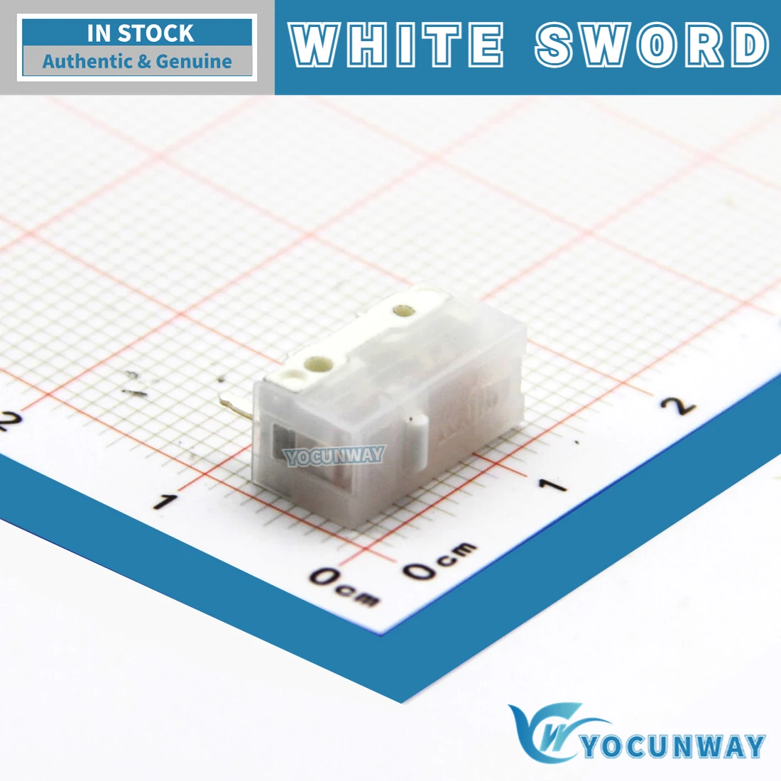New Original Kailh White Sword Micro Switch 100 Million Lifespan Click ...