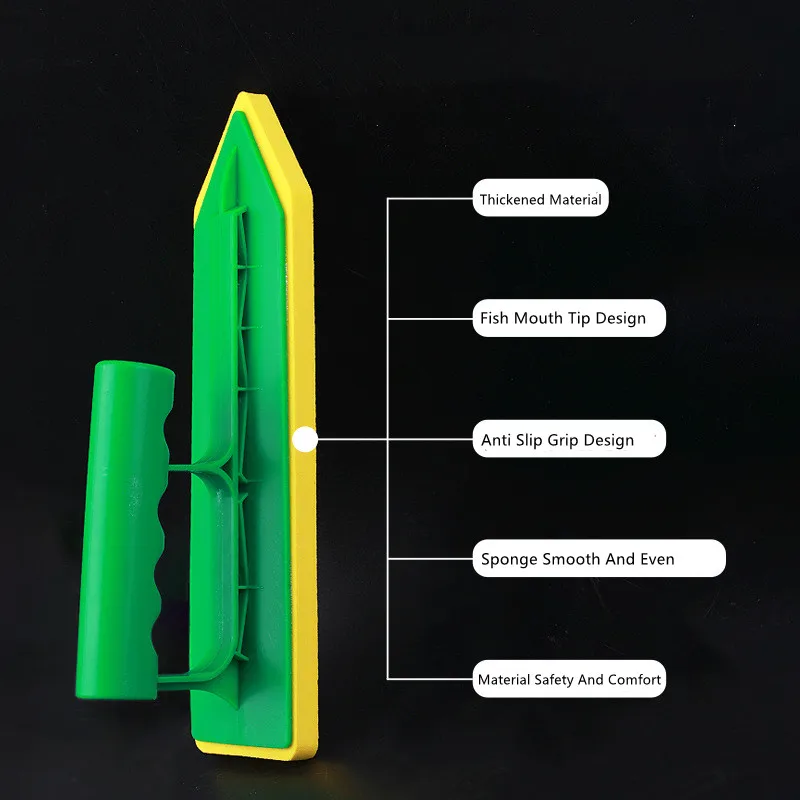 Sponge Foam Float Trowel For Grout Stucco Tile Floor Tile Beauty Seam Scraper Spatula Scraping Putty Caulking Special Tool