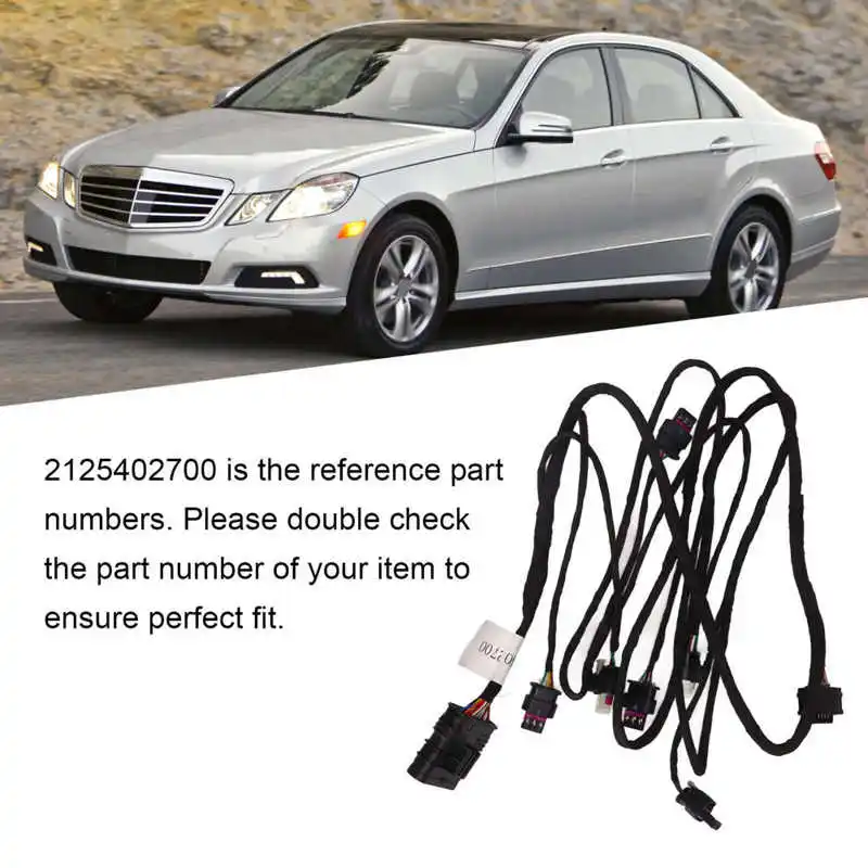 Car Front Bumper Wiring Harness ABS 2125402700 Replacement E-Class W212