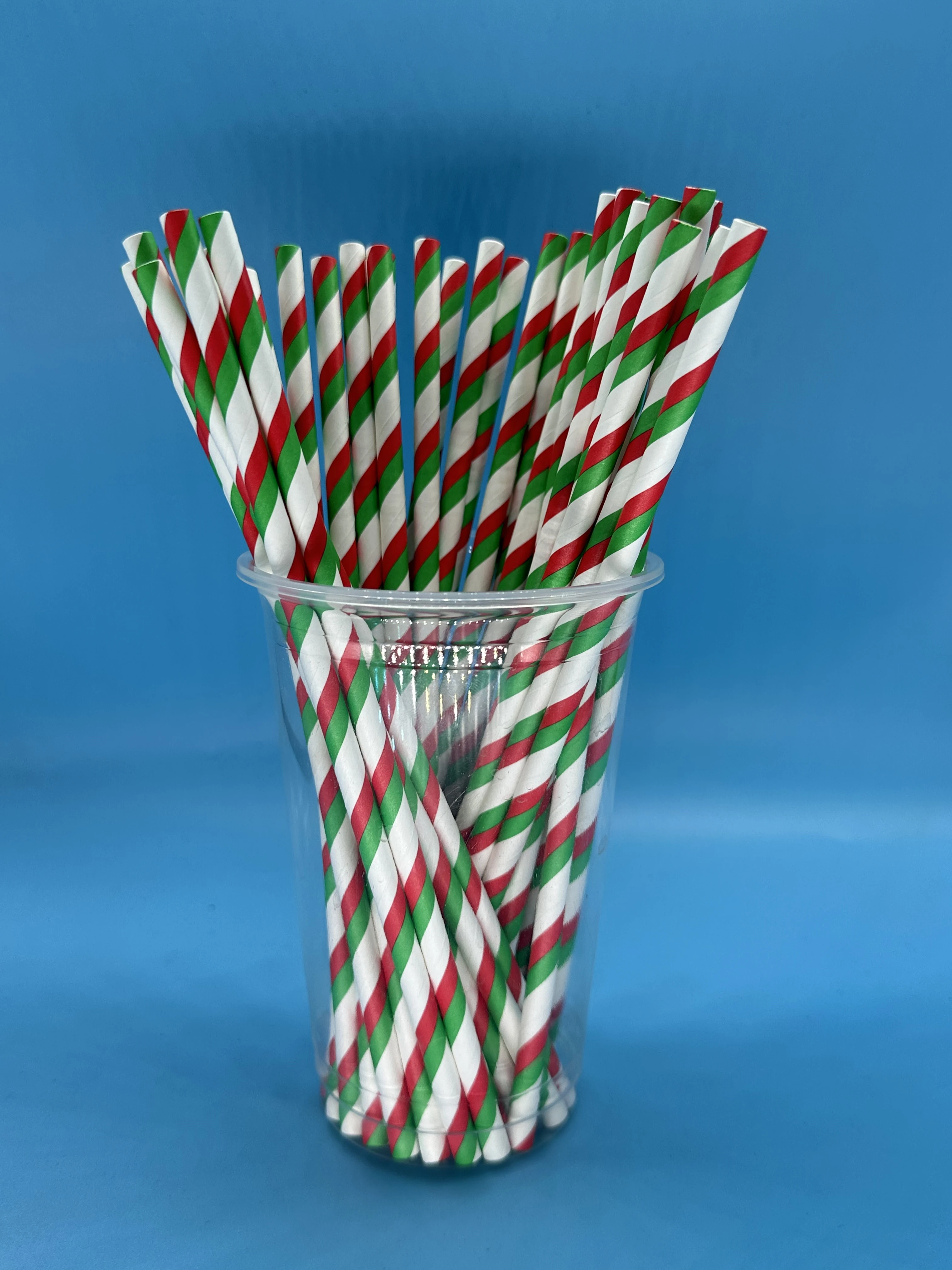 6*197mm Artist Biodegradable Paper Straw For Canteen,Bar,Hotel,Drinking Straw Hand Making Party Decoration Xmas Decor