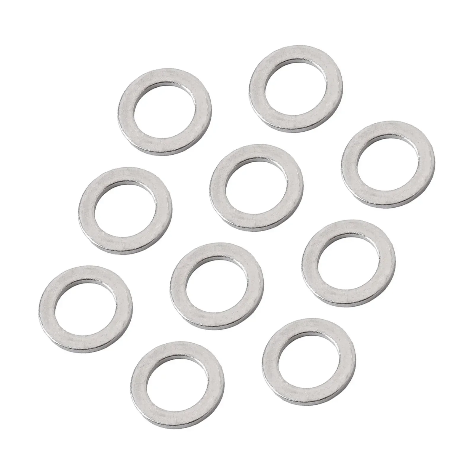 10pcs Car Transmission Drain Plug Washer 94109-12000 For Honda Legend Civic Aluminum Drain Plug Washer Accessories