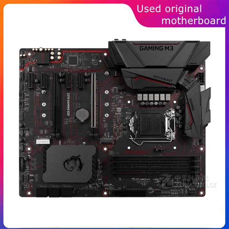 Usato Lga 1151 Per Computer Intel Z270 Z270 Gaming M3 Scheda Madre Usb3.0 Sata3 Scheda Madre Desktop Ddr4 64G
