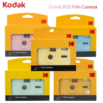 Kodak 135 35mm Fotocamera a pellicola retrò Kodak M35 35mm Fotocamera a pellicola riutilizzabile manuale Non usa e getta Retro portatile Regalo professionale