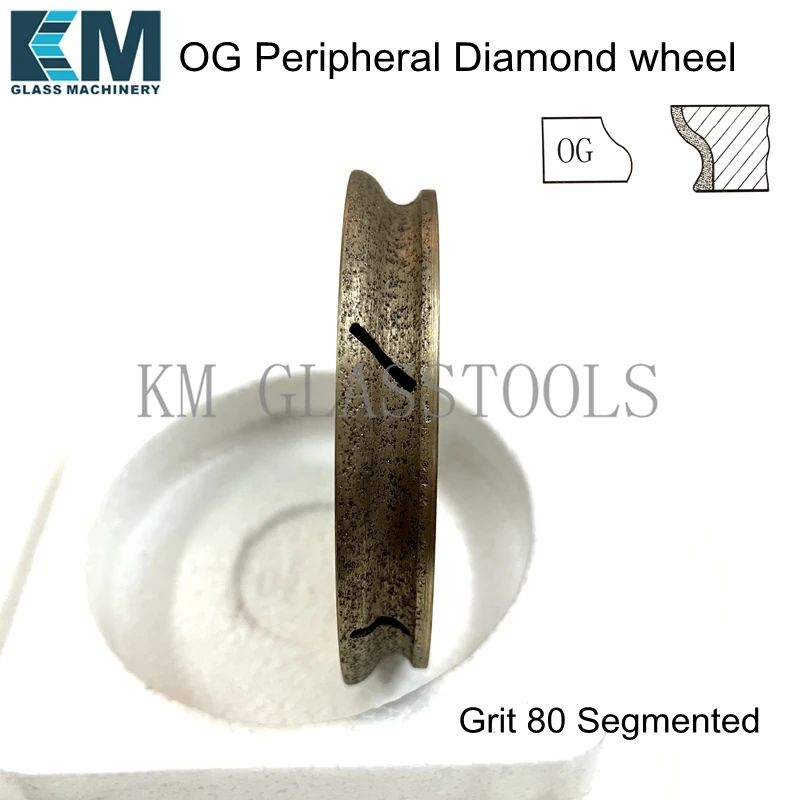 !OG 150x22x8/10/12/15mm Peripheral Daimond wheel,For Shape Glass Edging Machine,product.
